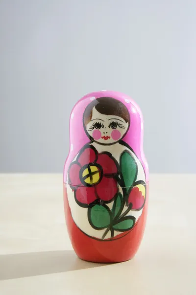 RUSSIAN NESTED DOLL — Stock Photo, Image