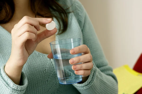 EFFERVESCENT TABLET — Stock Photo, Image