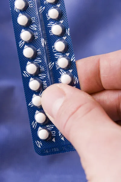 男性のための経口避妊薬 — ストック写真