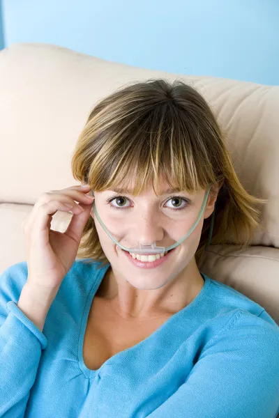 OXYGEN THERAPY — Stock Photo, Image
