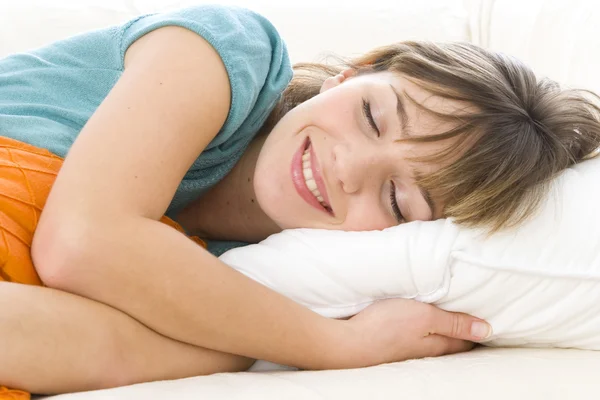 WOMAN RESTING — Stock Photo, Image