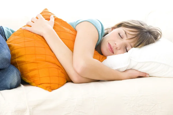 WOMAN RESTING — Stock Photo, Image