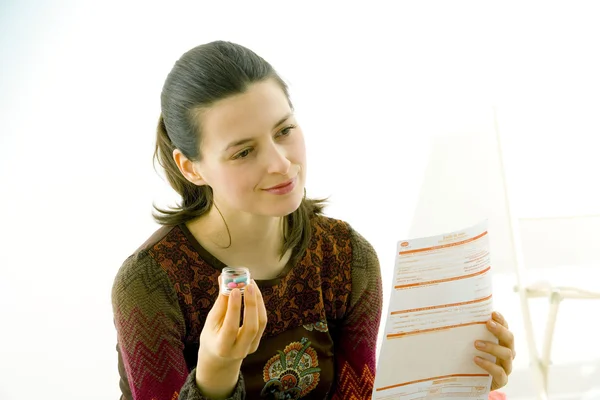 Krankenversicherungsformular — Stockfoto