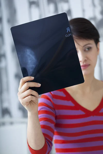 MAMMOGRAPHY RESULT — Stock Photo, Image