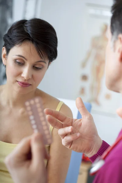 Frauenärztliche Sprechstunde — Stockfoto