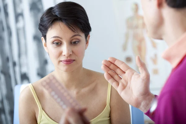 Frauenärztliche Sprechstunde — Stockfoto