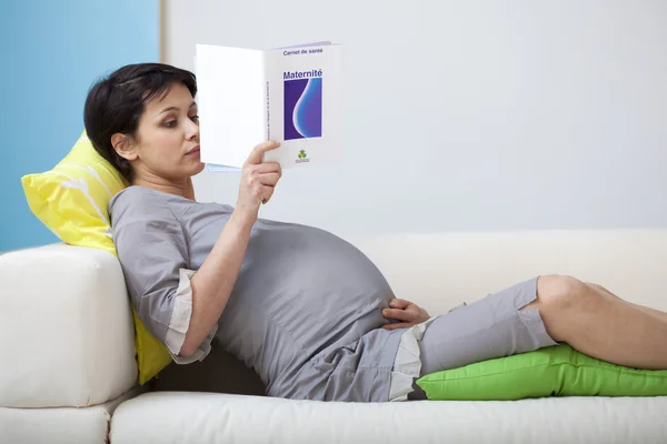 REGISTRAZIONE DELLA PREGNANZA — Foto Stock