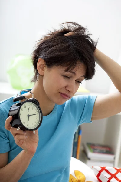 WOMAN WAKING UP — Stock Photo, Image