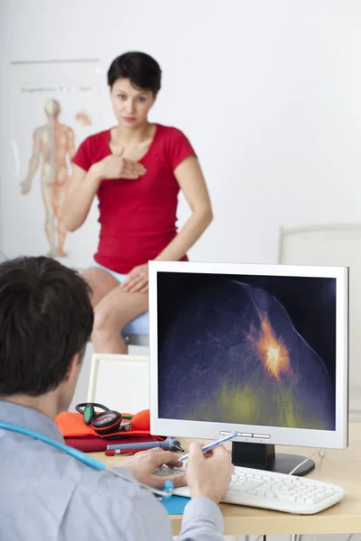 GYNECOLOGY CONSULTATION — Stock Photo, Image