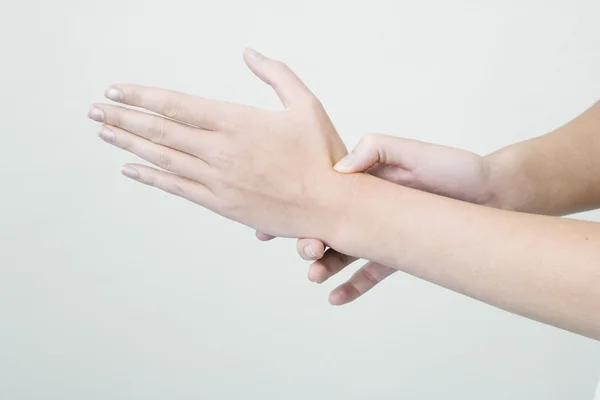 Pressure point chinese medicine — Stock Photo, Image