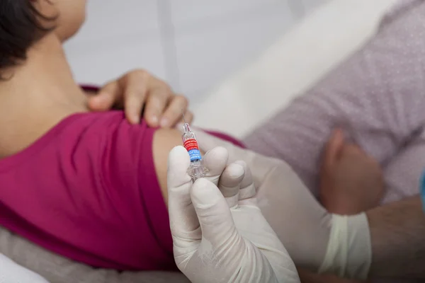 Vaccin mot influensa — Stockfoto