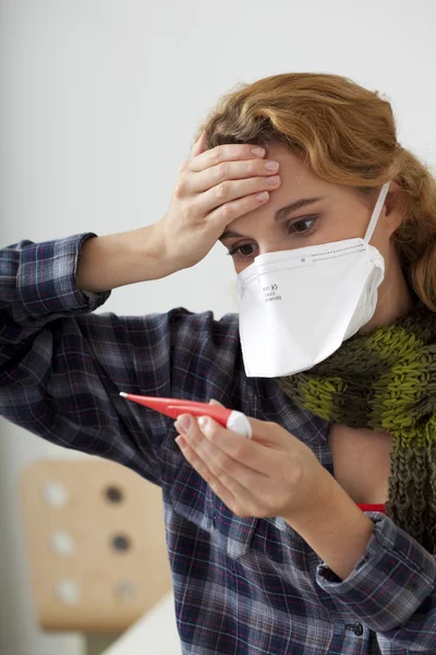 Prävention, Maske — Stockfoto