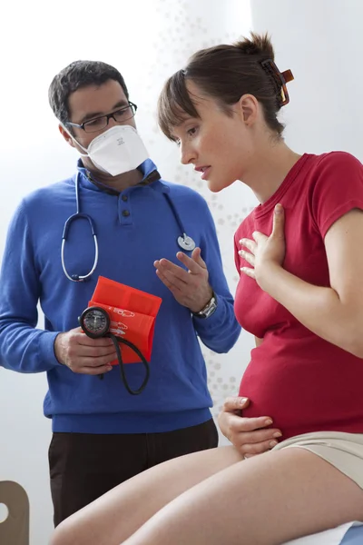 PREVENZIONE, MASCHERA — Foto Stock