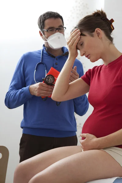 Prävention, Maske — Stockfoto