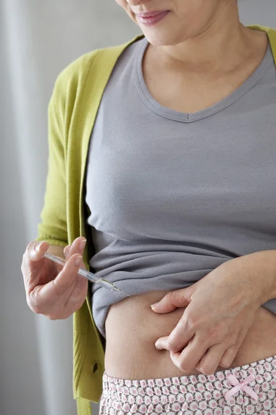 TRATAMIENTO DE MUJER ESTÉril — Foto de Stock