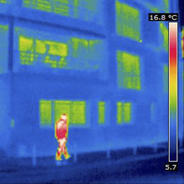 THERMOGRAM — Stock Photo, Image