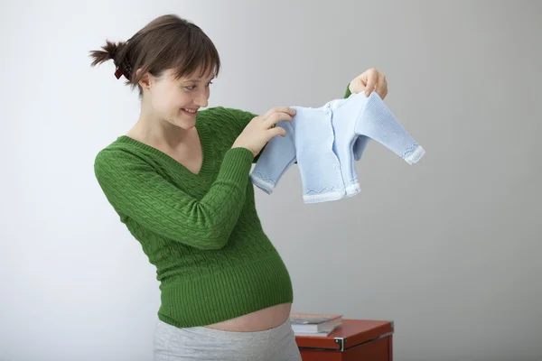 DONNE PREGNANTI INTERNI — Foto Stock