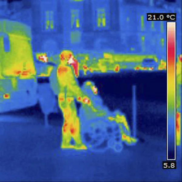 THERMOGRAM — Stock Photo, Image