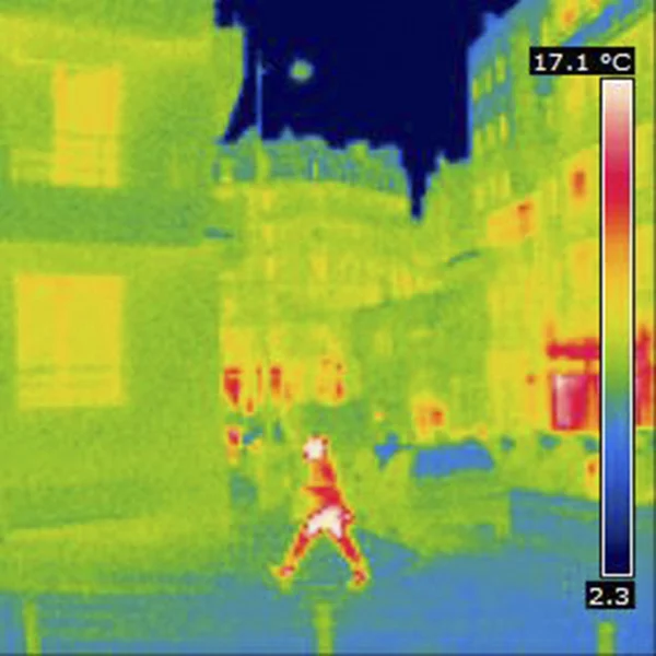 THERMOGRAM — Stock Photo, Image