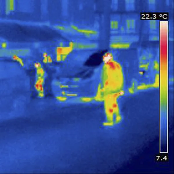 THERMOGRAM — Stock Photo, Image