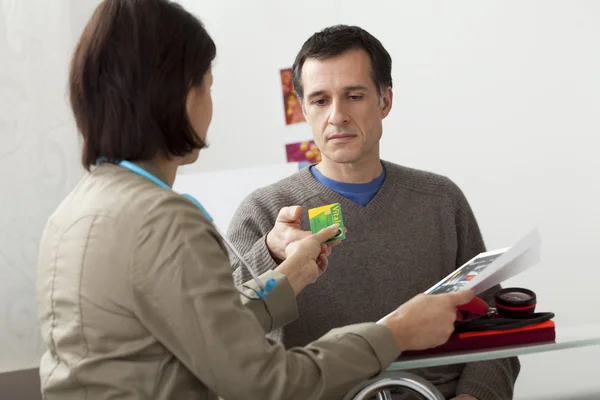 Nat'l gezondheidskaart dienst — Stockfoto