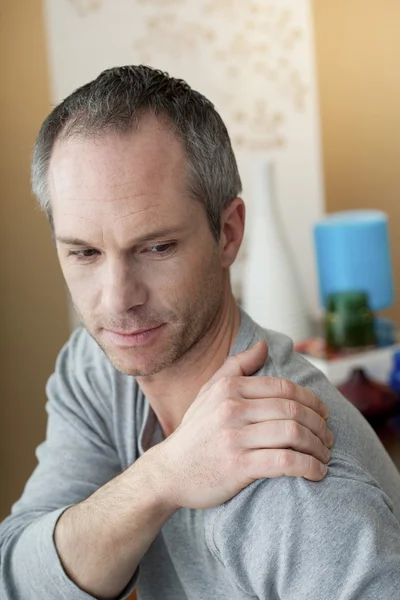 SHOULDER PAIN IN A MAN — Stock Photo, Image