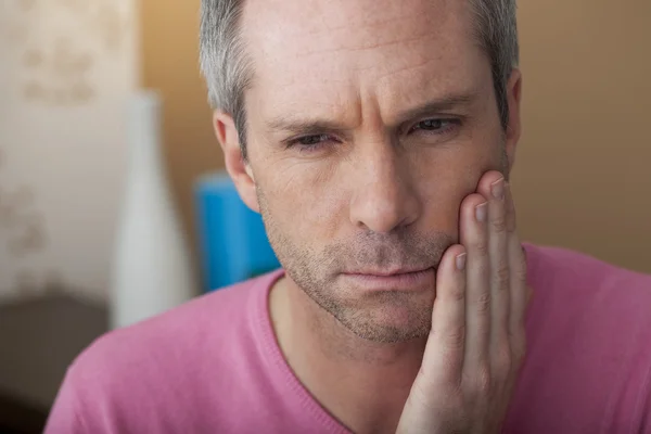 MAN WITH TOOTHACHE — Stock Photo, Image