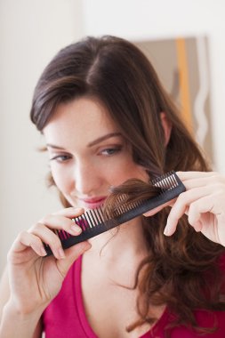 kadın saç için bakım