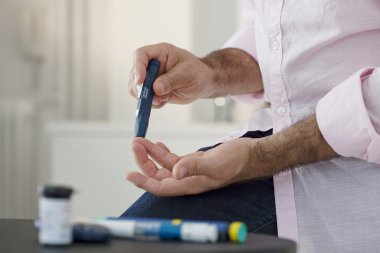 diyabet, adam için test