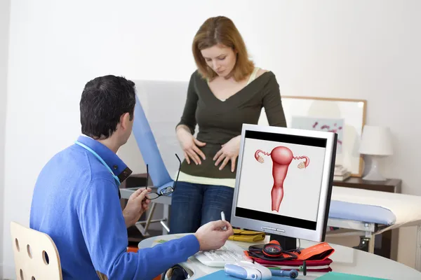 GYNECOLOGY CONSULTATION — Stock Photo, Image