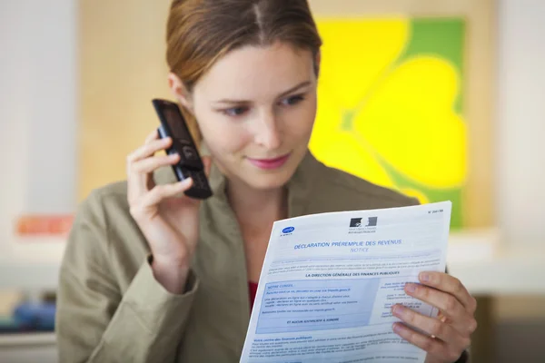 Rückkehr des Einkommens — Stockfoto