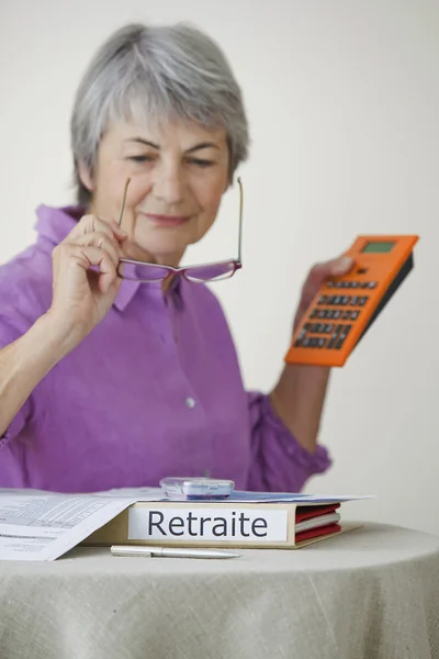 RETIRADA, ELDERLY — Foto de Stock