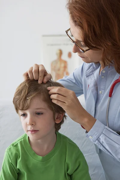 DERMATOLOGÍA, SIMTOMATOLOGÍA — Foto de Stock