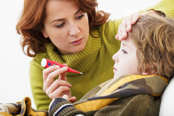 FEVER IN A CHILD — Stock Photo, Image