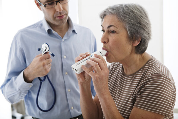 BREATHING, SPIROMETRY ELDERLY P.