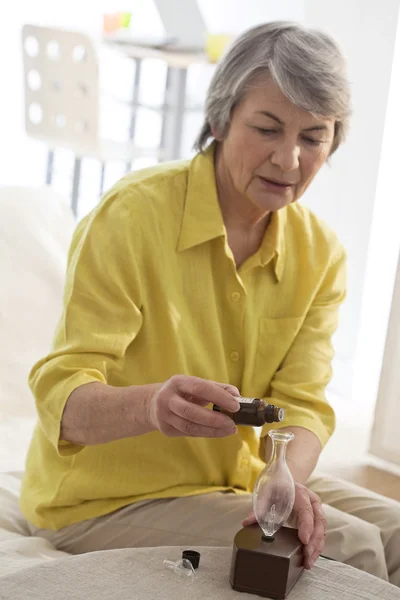 Kräuter-Aromatherapie — Stockfoto