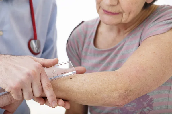 DERMATOLOGY, SYMPTOMATOLOGY ELDE — Stock Photo, Image