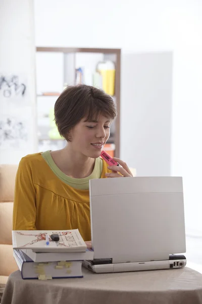 Girl STUDENT — Stock Photo, Image