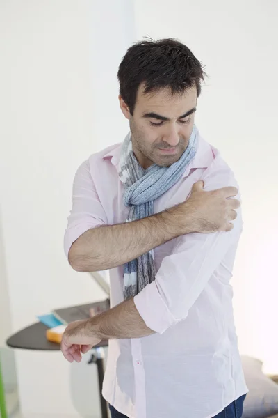 SHOULDER PAIN IN A MAN — Stock Photo, Image