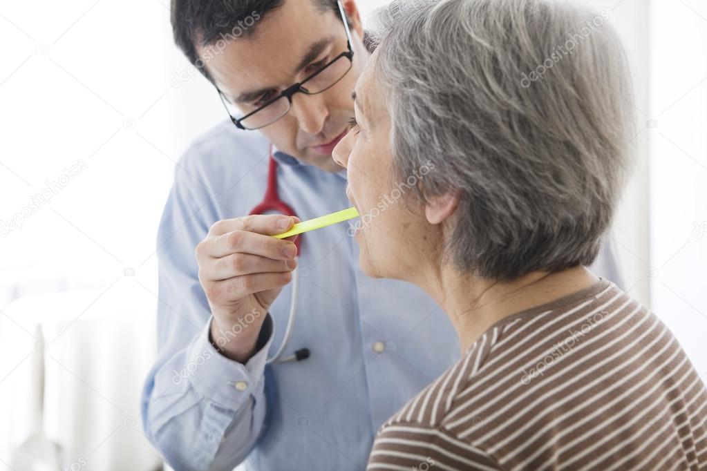 EAR NOSE &THROAT, ELDERLY PERSON