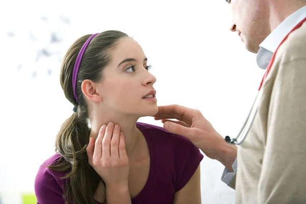 WOMAN IN CONSULTATION — Stock Photo, Image