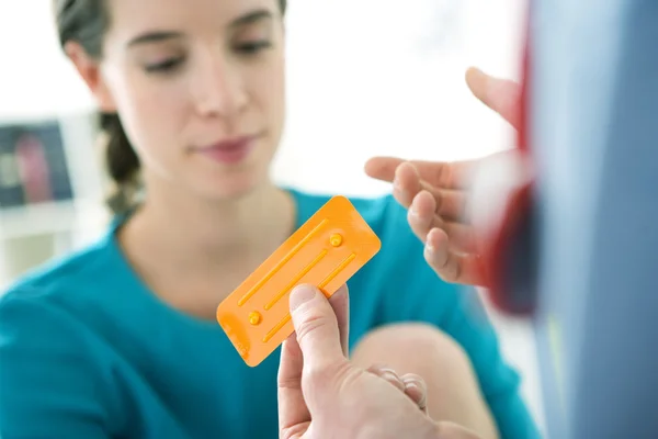 CONSULTA DE GINNECOLOGÍA — Foto de Stock