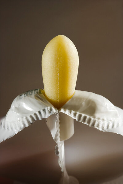 Suppository on a table