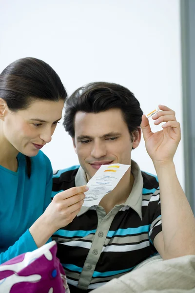 Formulario de seguro de salud — Foto de Stock