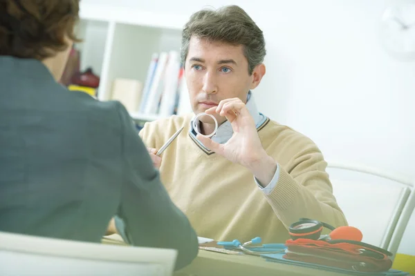 Frauenärztliche Sprechstunde — Stockfoto