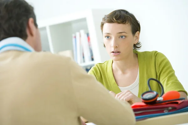 Frauenärztliche Sprechstunde — Stockfoto