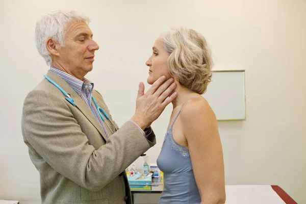 LYMPH NODE, ELDERLY PERSON — Stock Photo, Image