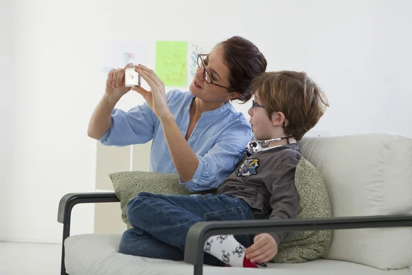 Madre e figlio — Foto Stock