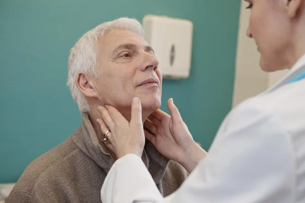 Lymfeklier, bejaarde — Stockfoto