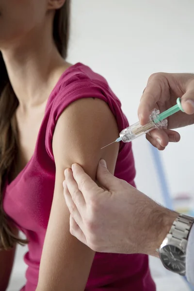 Impfstoff gegen Gebärmutterhalskrebs — Stockfoto